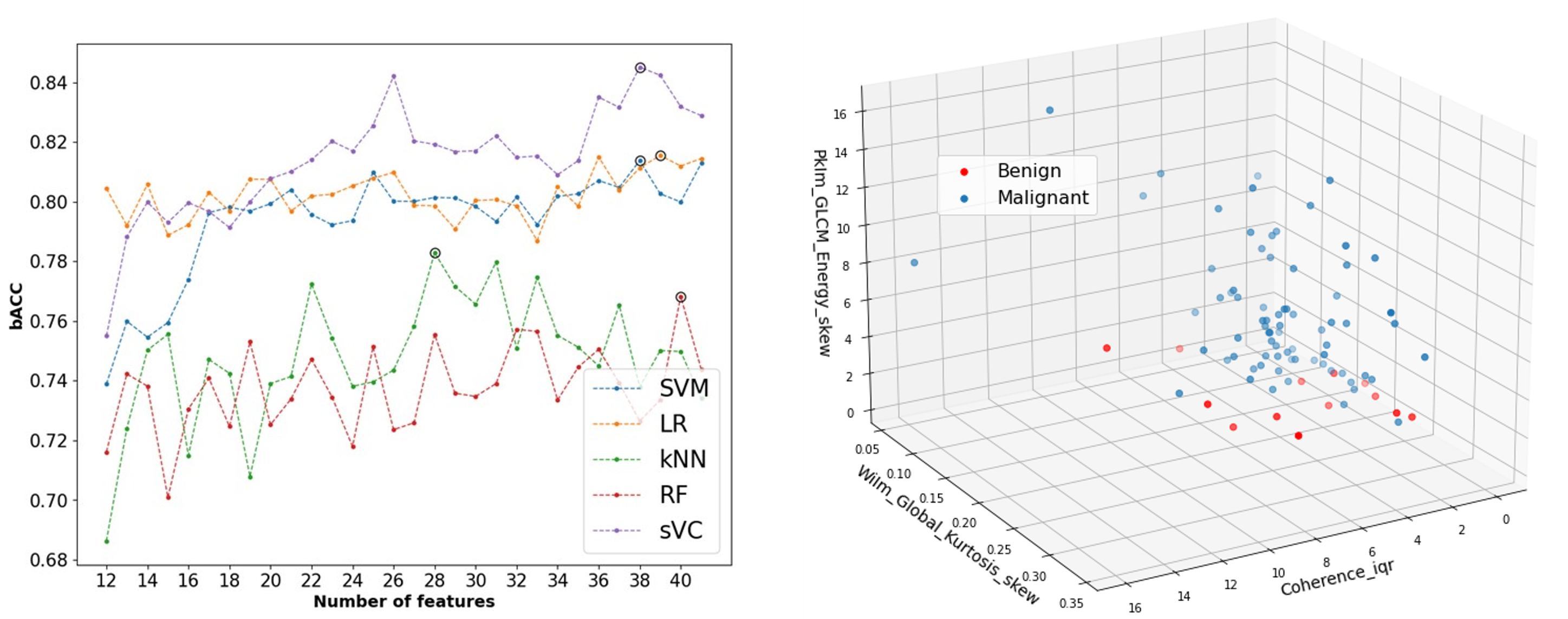 Radiomics prediction